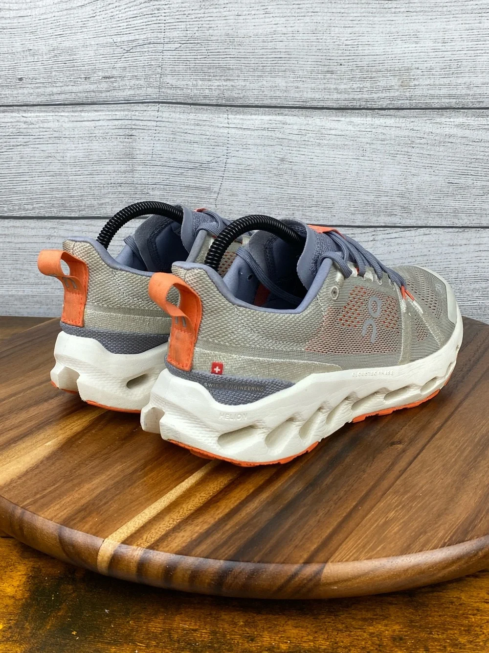ON Running Cloudsurfer Trail Fossil Ivory Shoes Women’s Sneaker Size 8.5